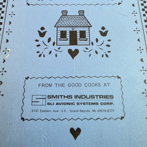 Vintage 1989 Employee Cookbook Smiths Industries Grand Rapids Michigan - Picture 2 of 15